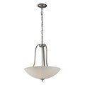 Elk Showroom Mayfield 19'' Wide 3Light Pendant, Brushed Nickel 17142/3